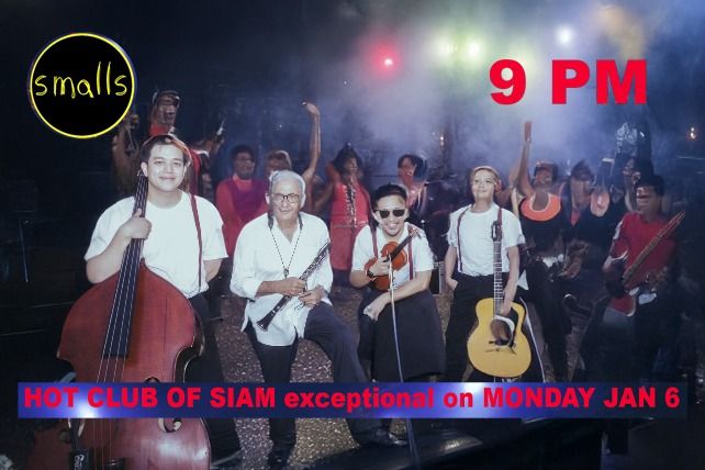 Hot Club of Siam LAST MINUTE CALL!!!