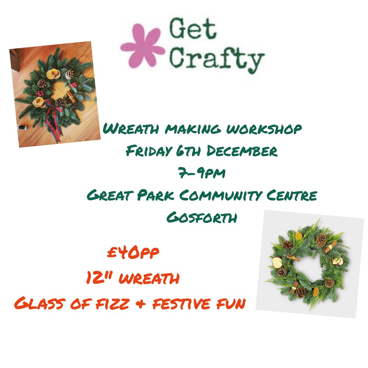 wreath making workshop