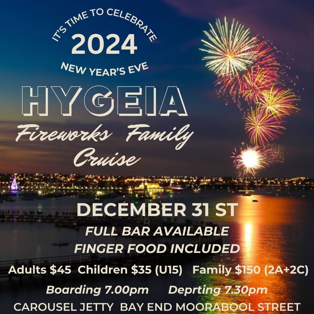 NYE 2024 Fireworks Family Cruise