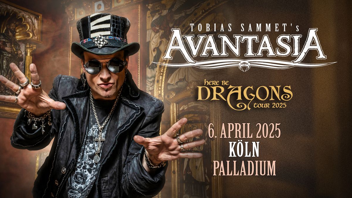 AVANTASIA\/\/ Here Be Dragons Tour 2025 \/\/ K\u00f6ln