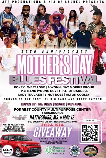 37th Anniversary MOTHERS DAY BLUES FESTIVAL