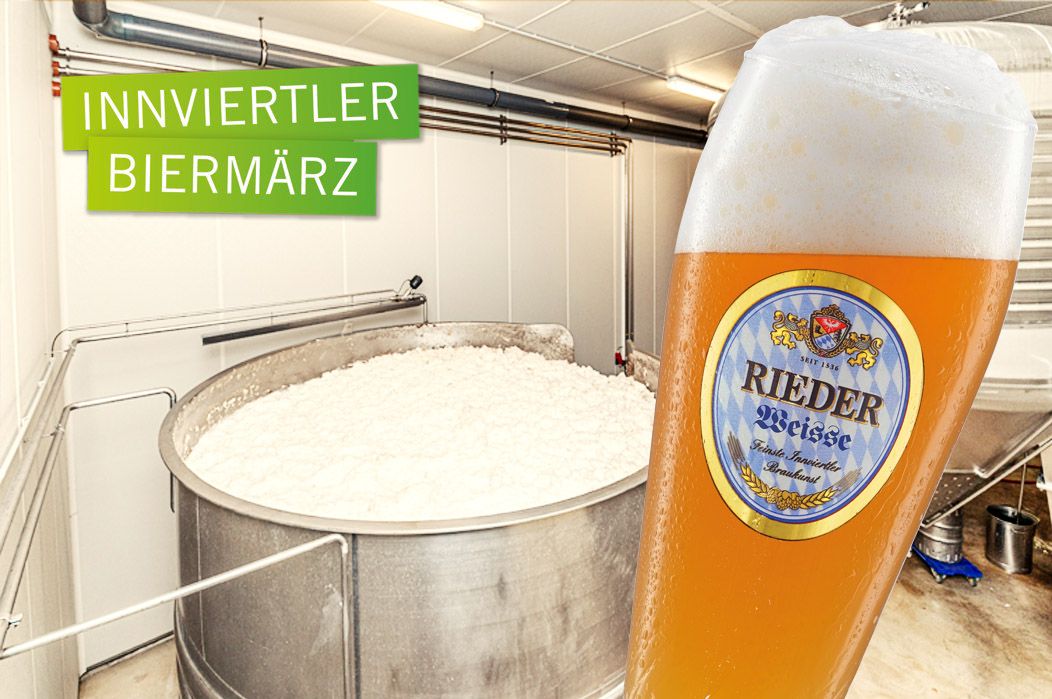 INNVIERTLER BIERM\u00c4RZ: Nachtf\u00fchrung \u201eWei\u00dfbierbottich\u201c durch die Brauerei Ried