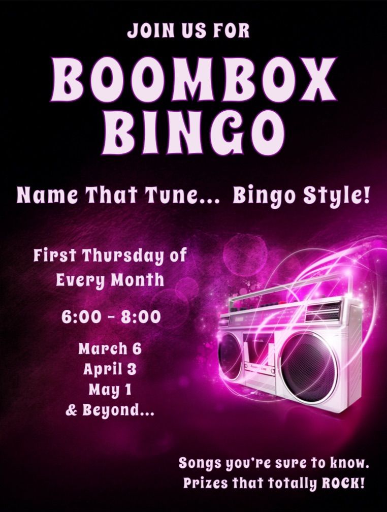 Boombox Bingo