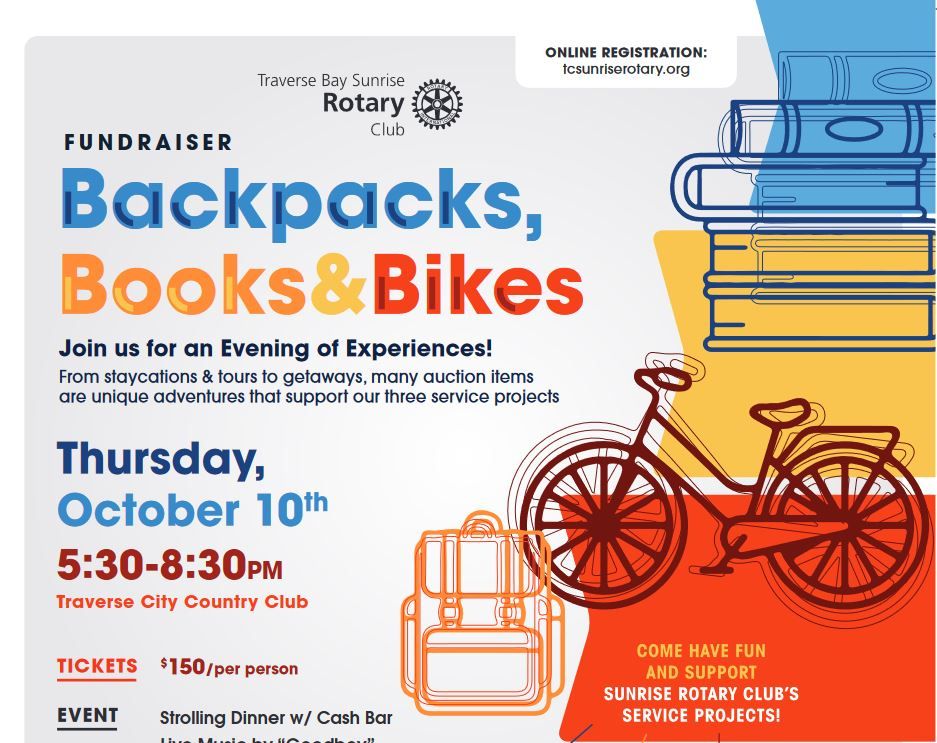 Backpacks, Books & Bikes Fundraiser