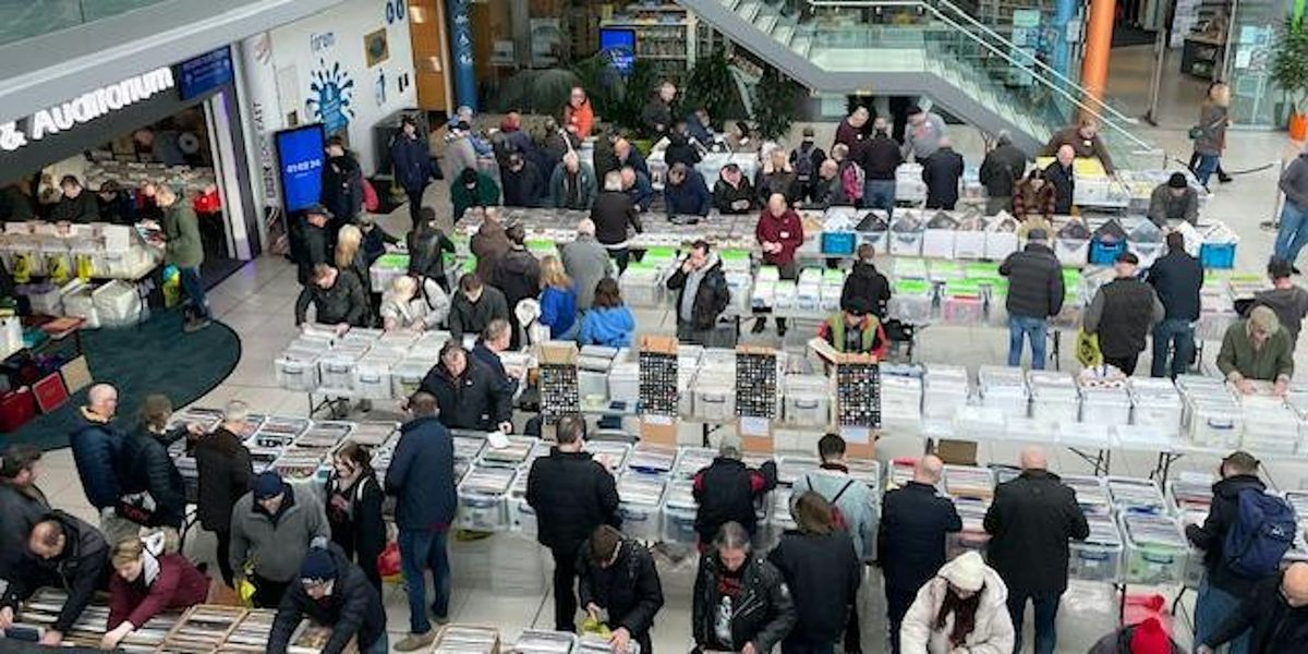 Biggest Record fairs hit Norwich - Fast Track Ticket.