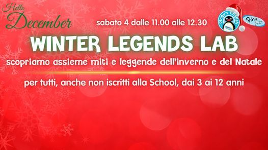 Winter Legends - laboratorio linguistico