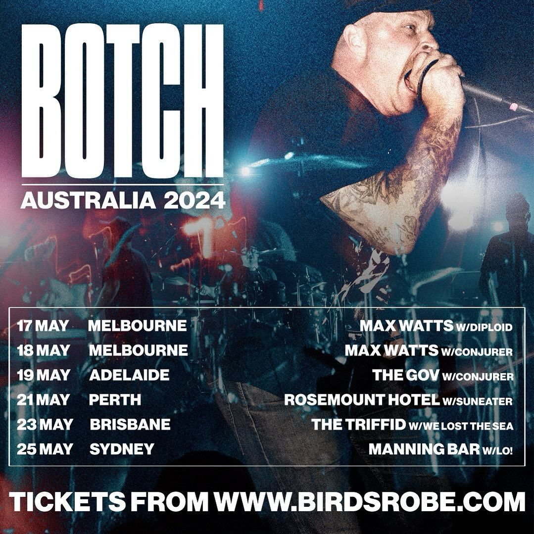 Botch Australian Tour | The Triffid, Brisbane