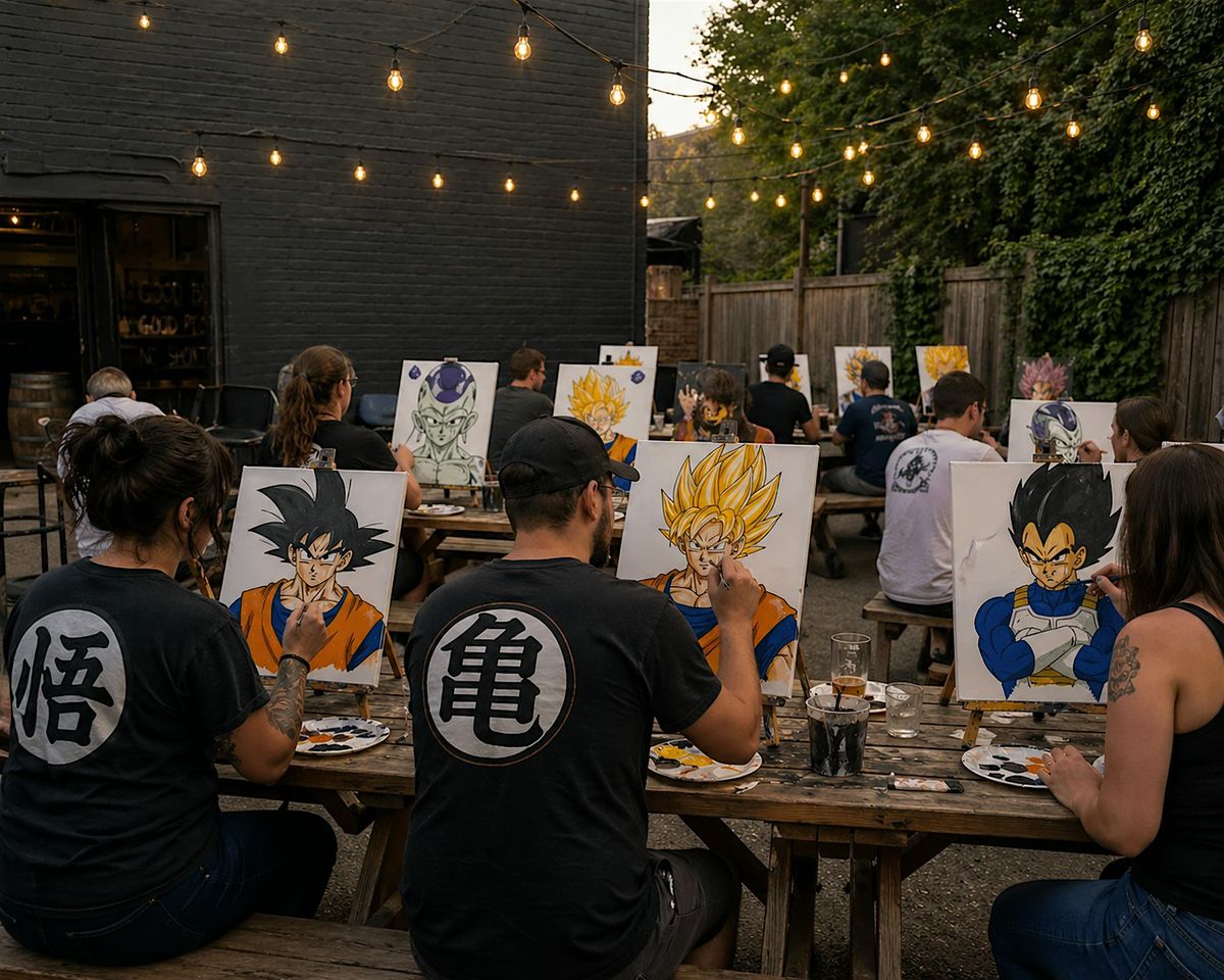 Saiyan Paint Night