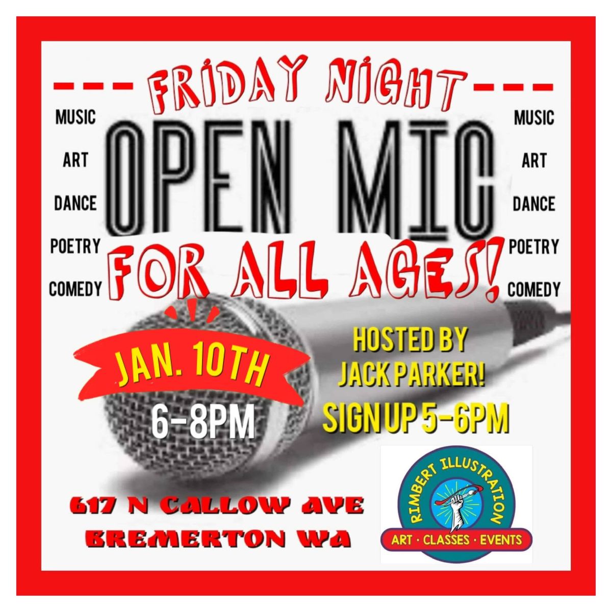 All-Ages Open Mic