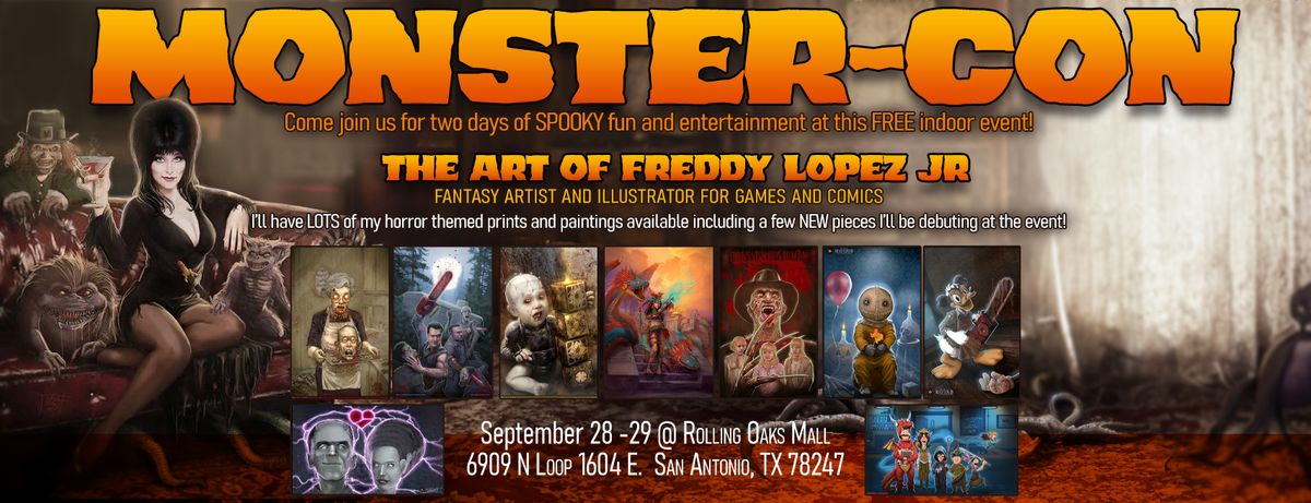 Alfredo Lopez Jr Signing at Monster Con!