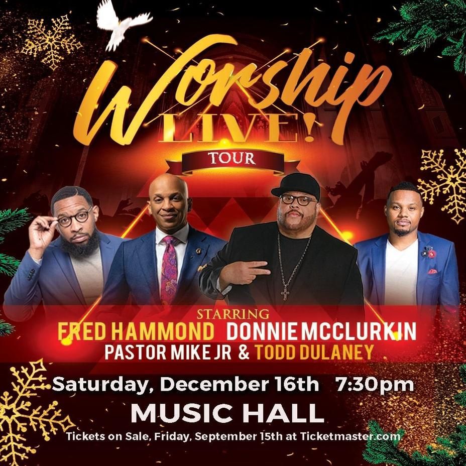 Fred Hammond at Orpheum Theatre - Minneapolis