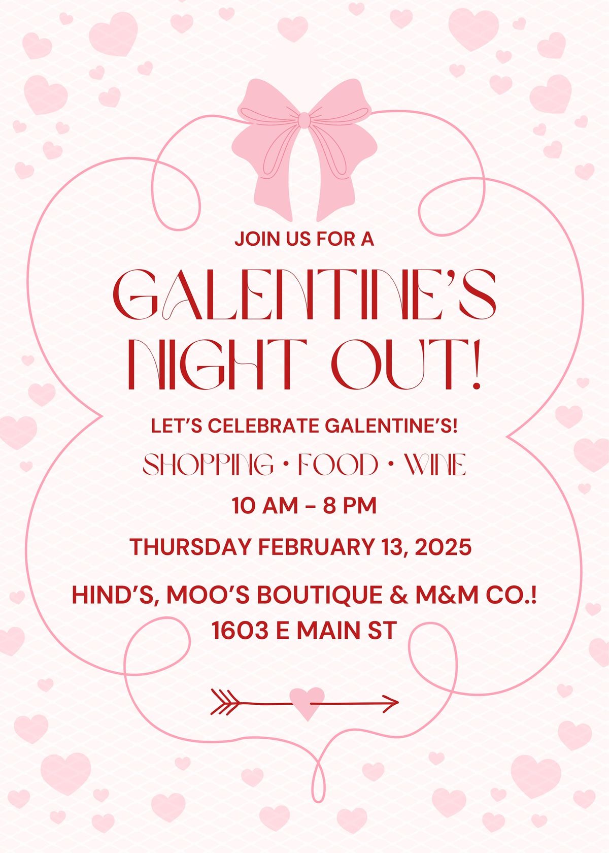 Galentines Girls Night Out