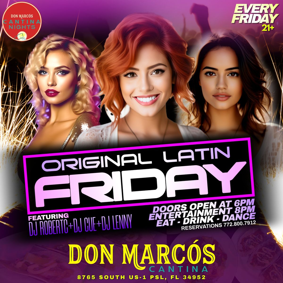 Original Latin Fridays @ Don Marc\u00f3s Cantina Nights