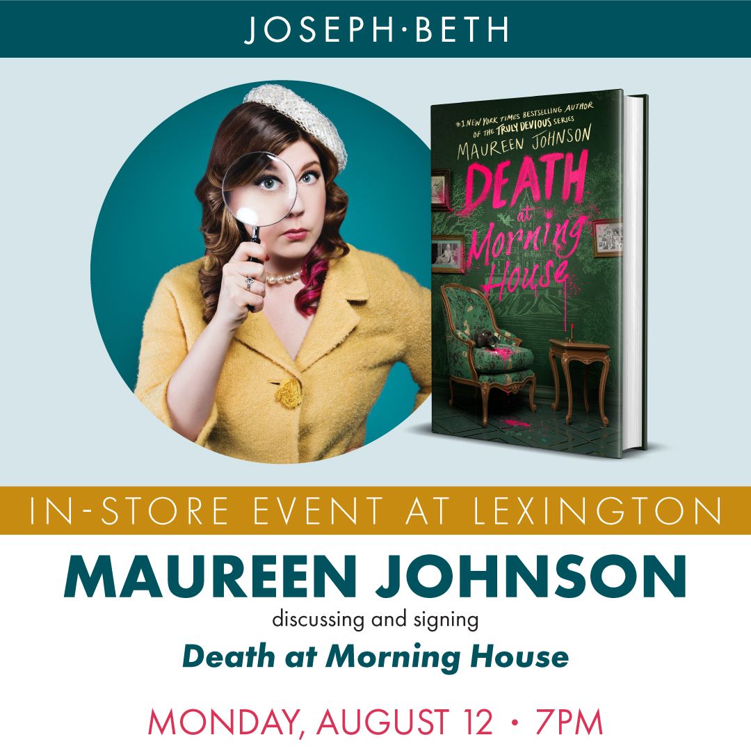 Maureen Johnson discussing and signing Death at Morning House