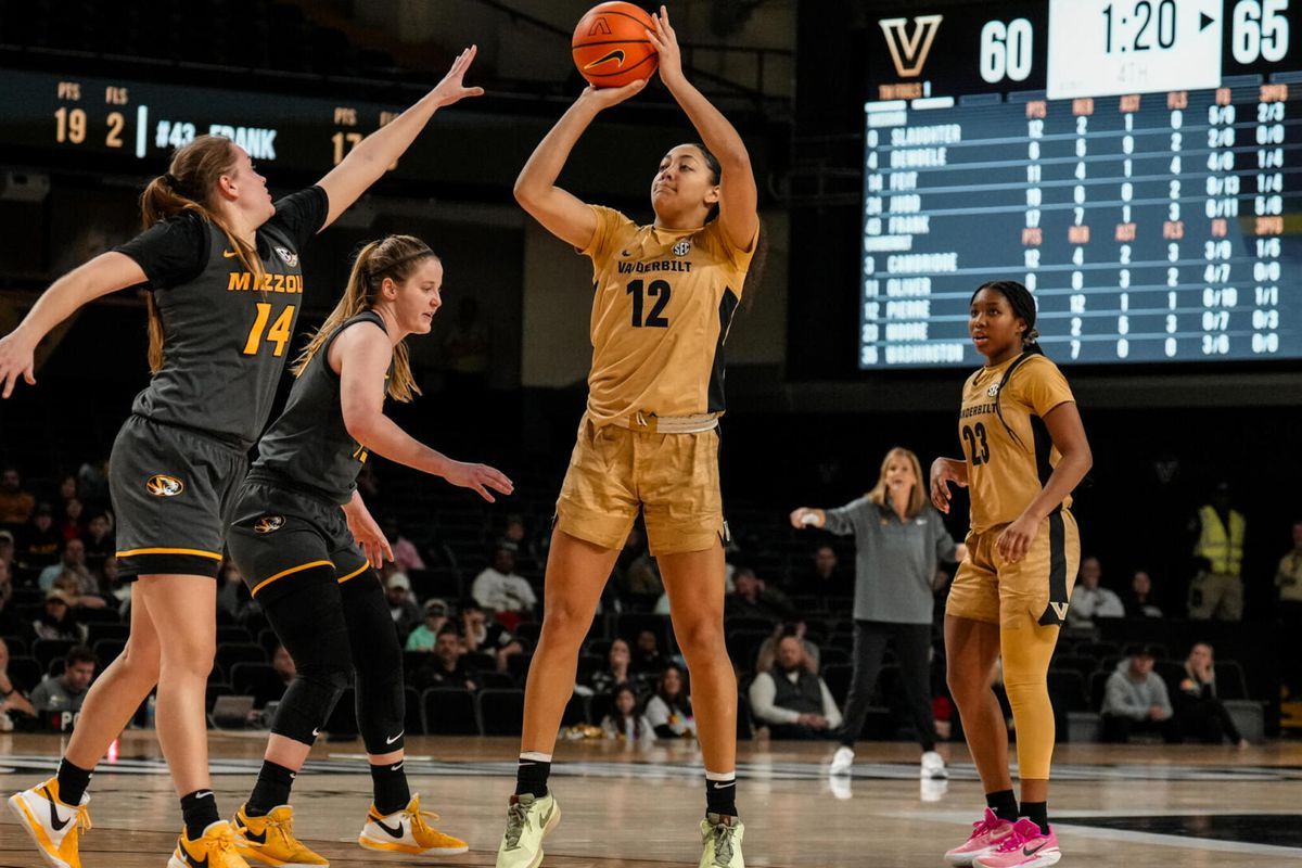 Vanderbilt Commodores at Missouri Tigers Womens Basketball