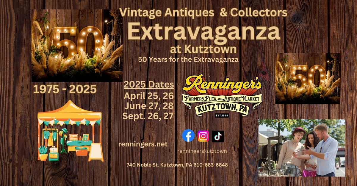 Vintage Antiques & Colectors Extravaganza