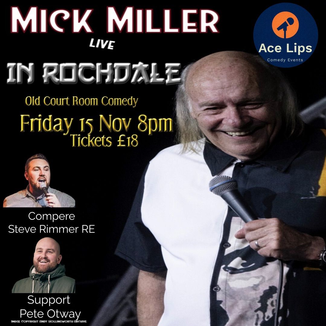 Mick Miller Live in Rochdale at The Old Court Room