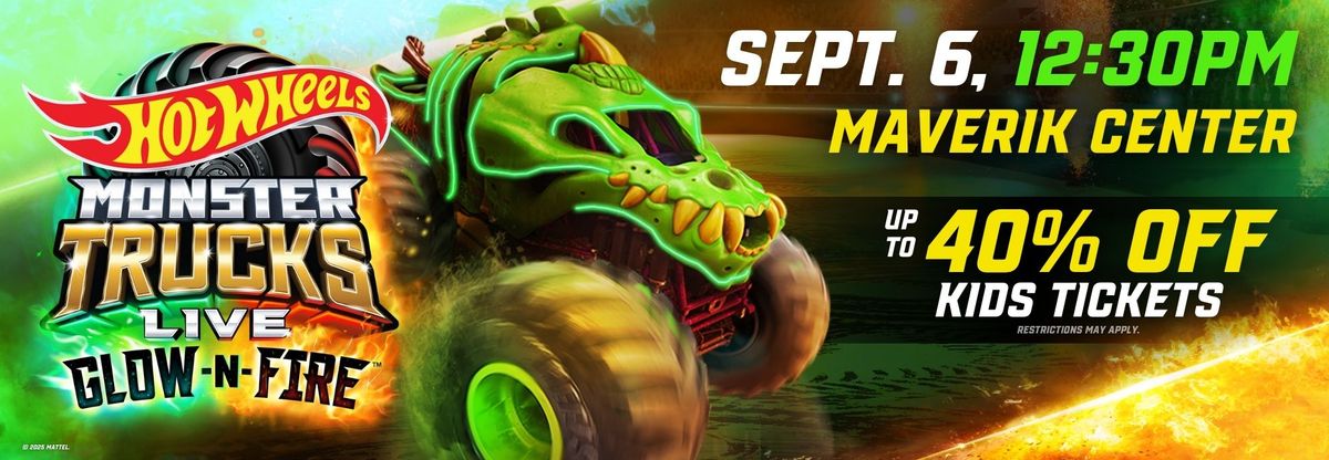 Hot Wheels Monster Trucks(tm) Live Glow-N-Fire