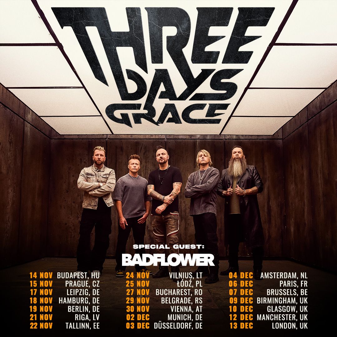 Three Days Grace London Tickets
