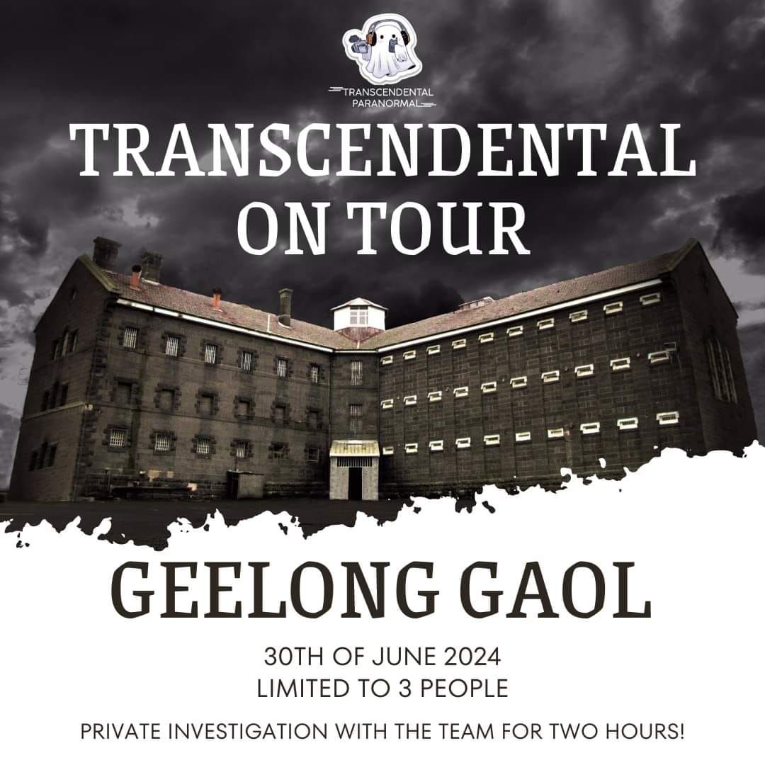 SOLD OUT - Transcendental On Tour - Geelong Gaol
