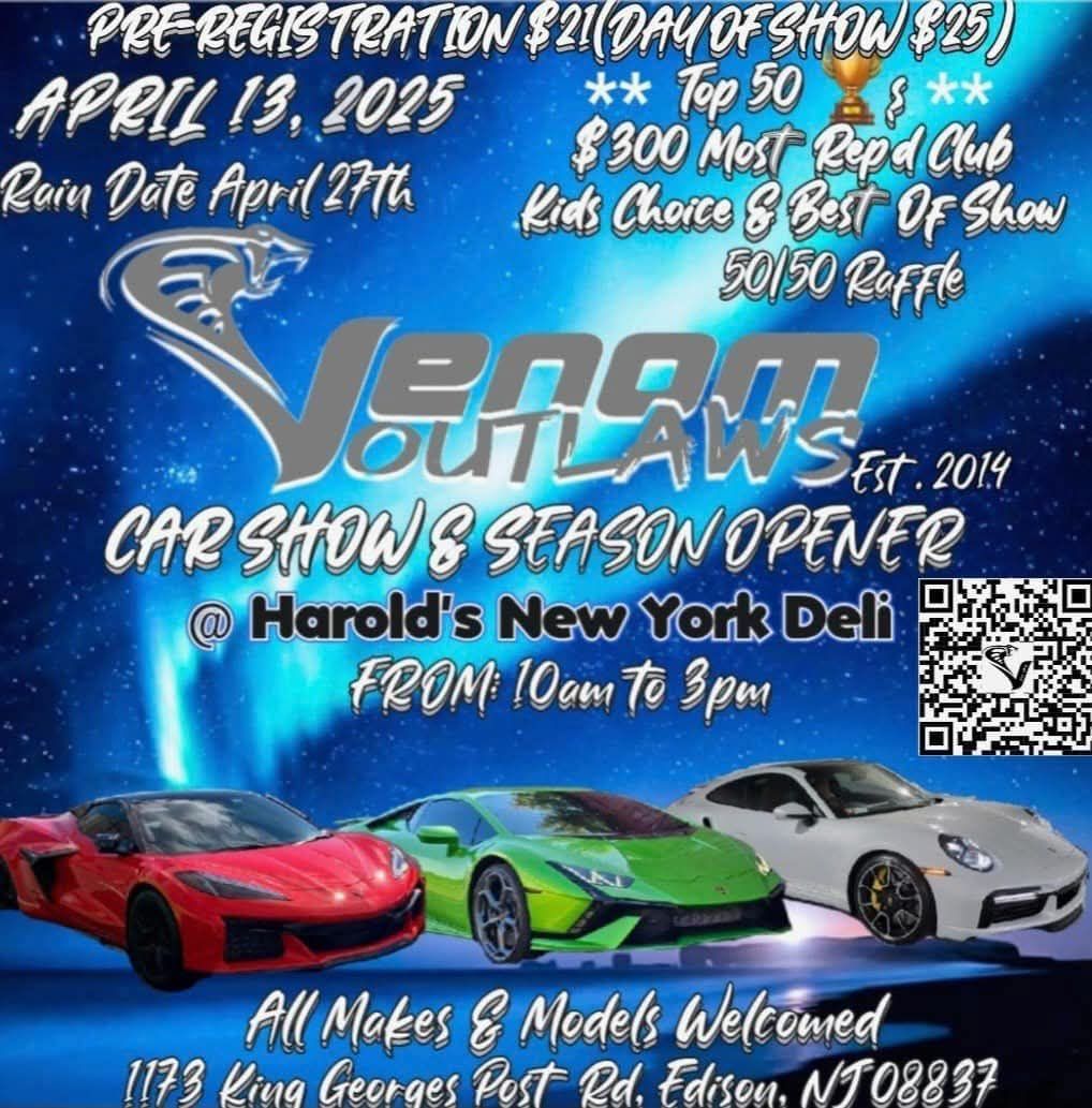 Venom Outlaw Season Opener Car ashow