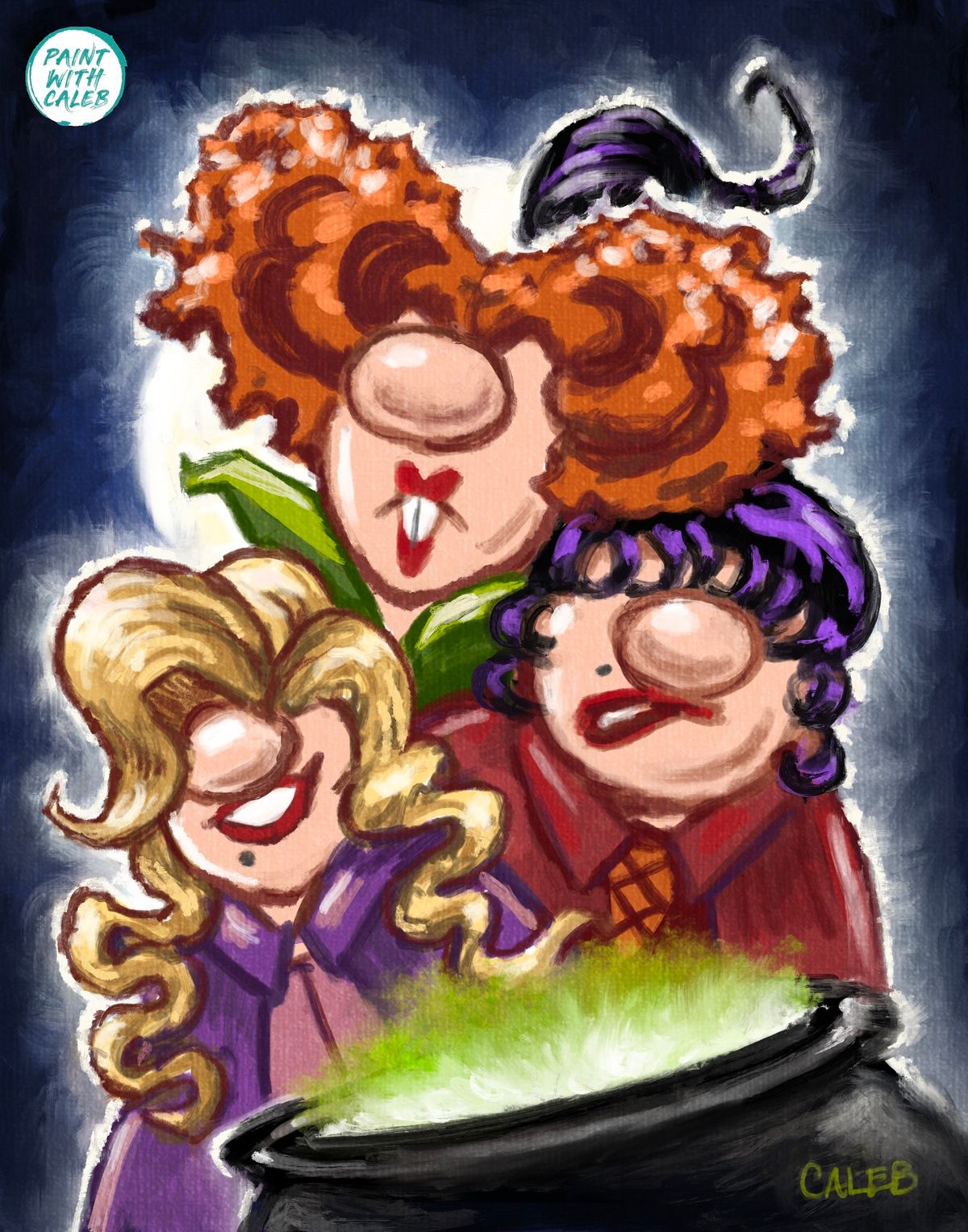 Paint Night - Hocus Pocus