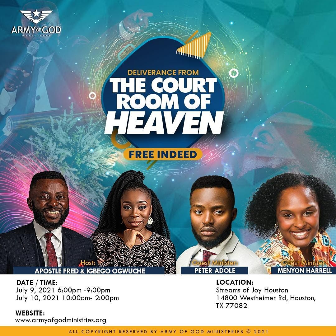 Deliverance From The Court Room of Heaven