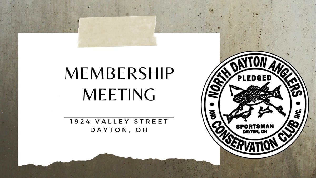 NDA October Membership Meeting 