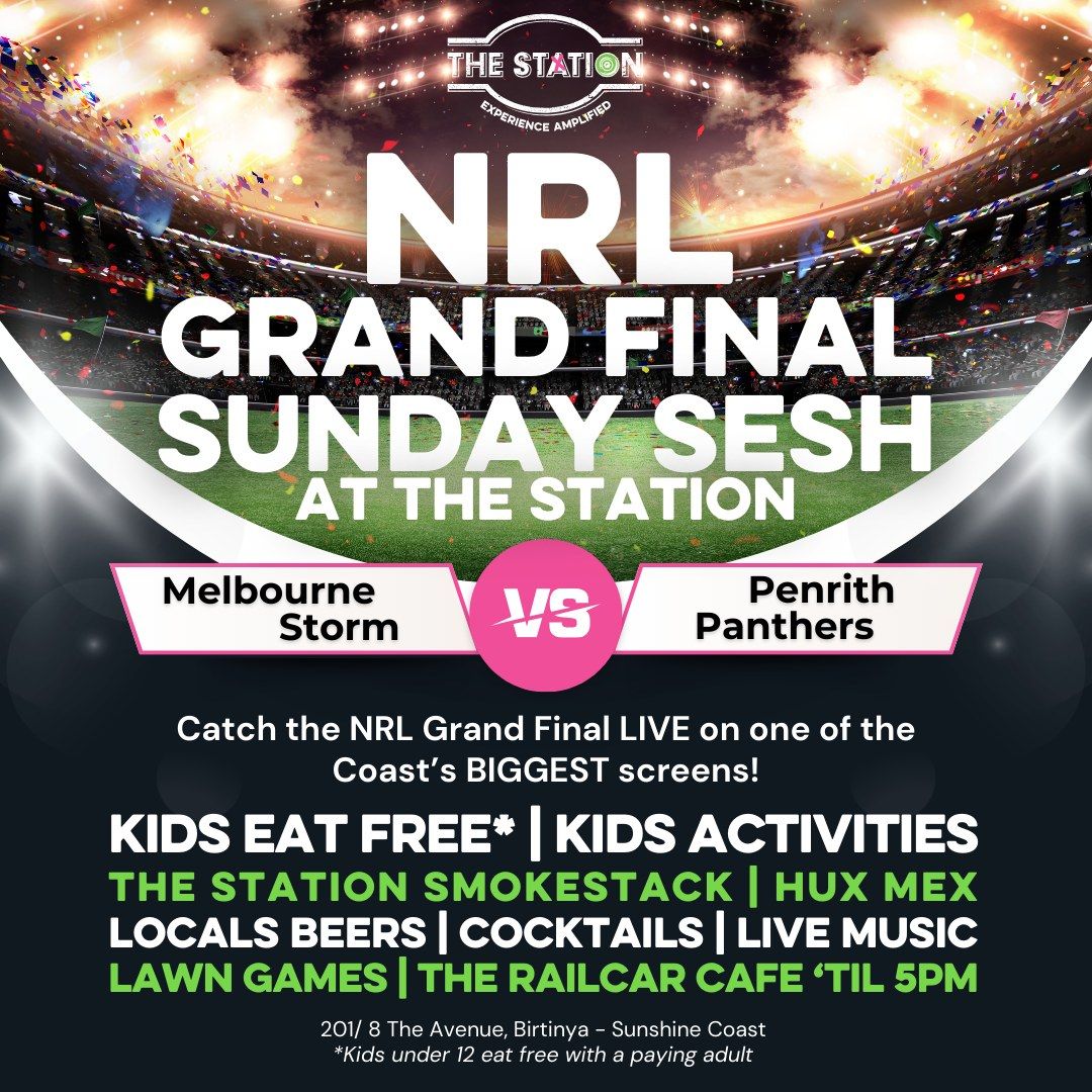 NRL Grand Final Sunday Sesh at The Station