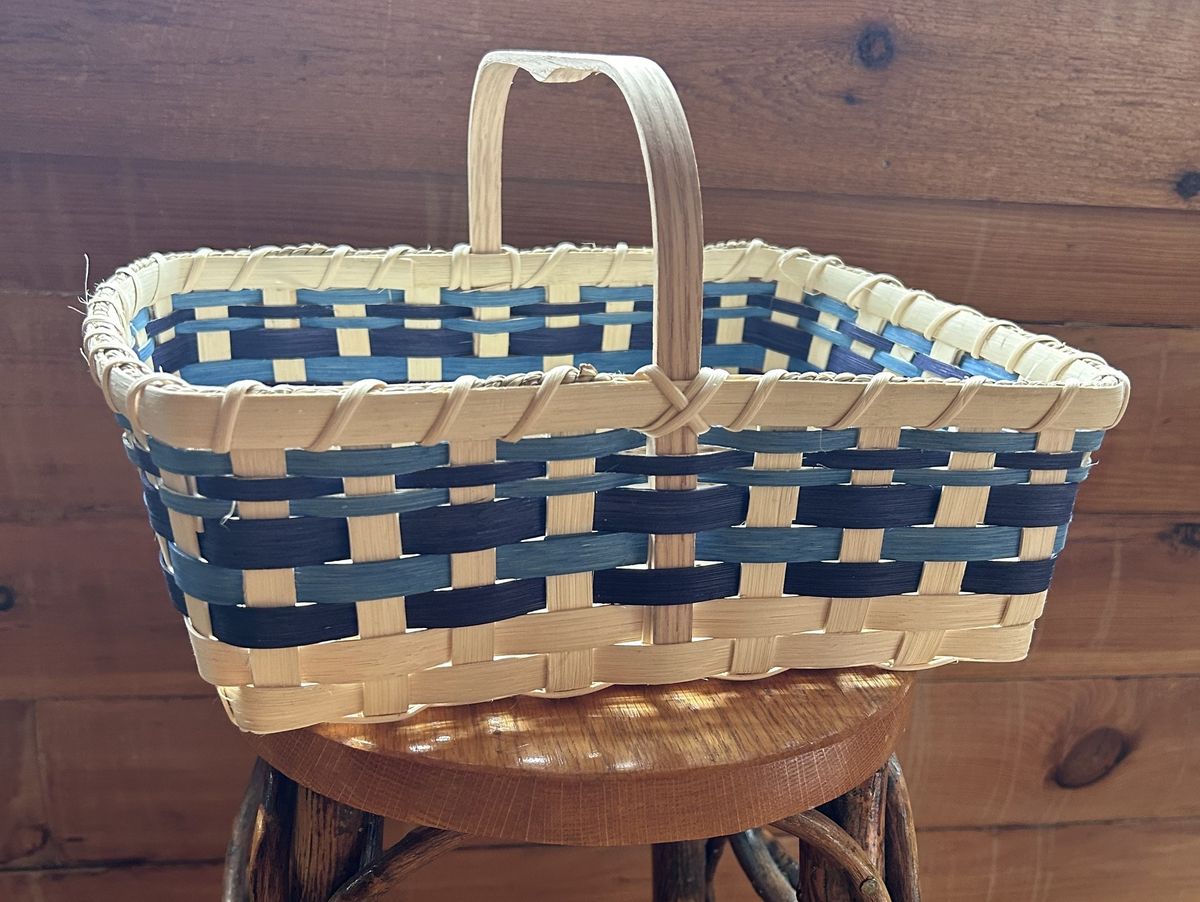 A Day in the Life of the Amish - Handled Bread Basket Workshop