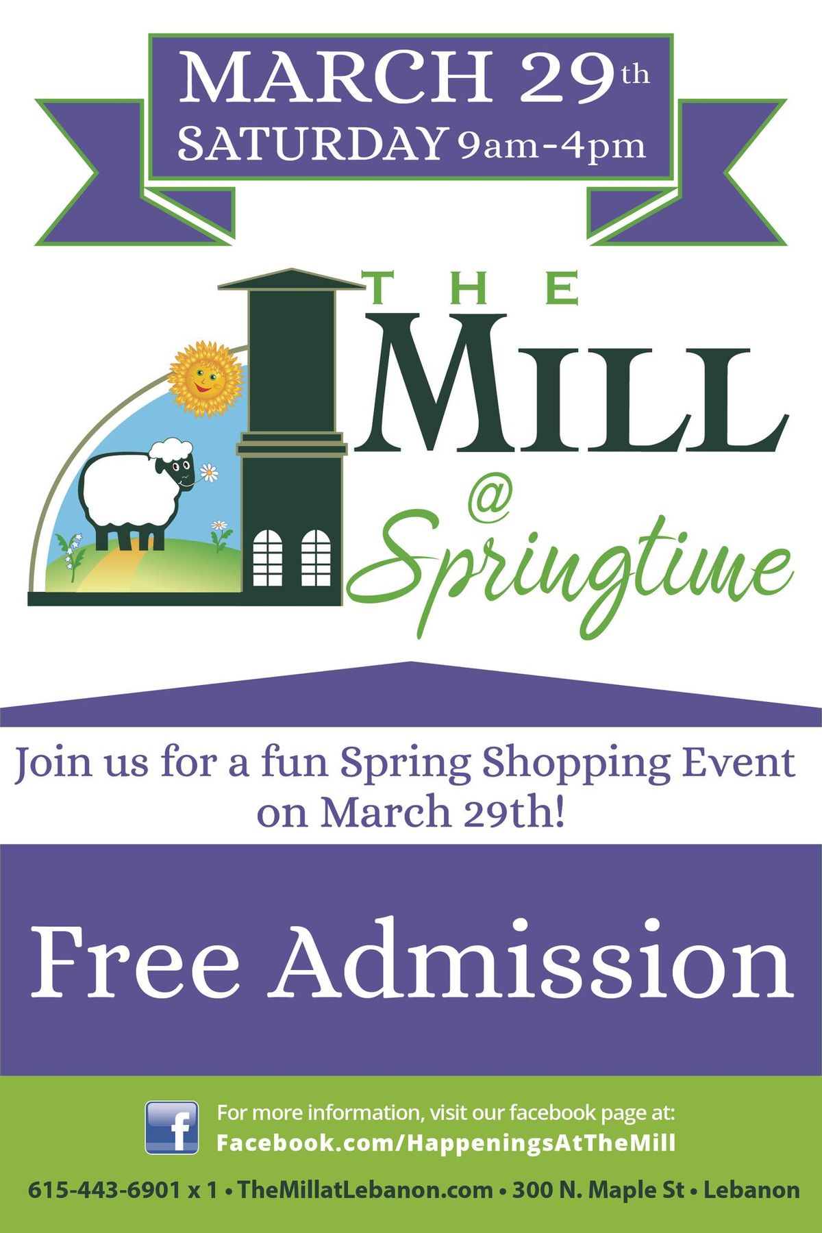 The Mill at Springtime