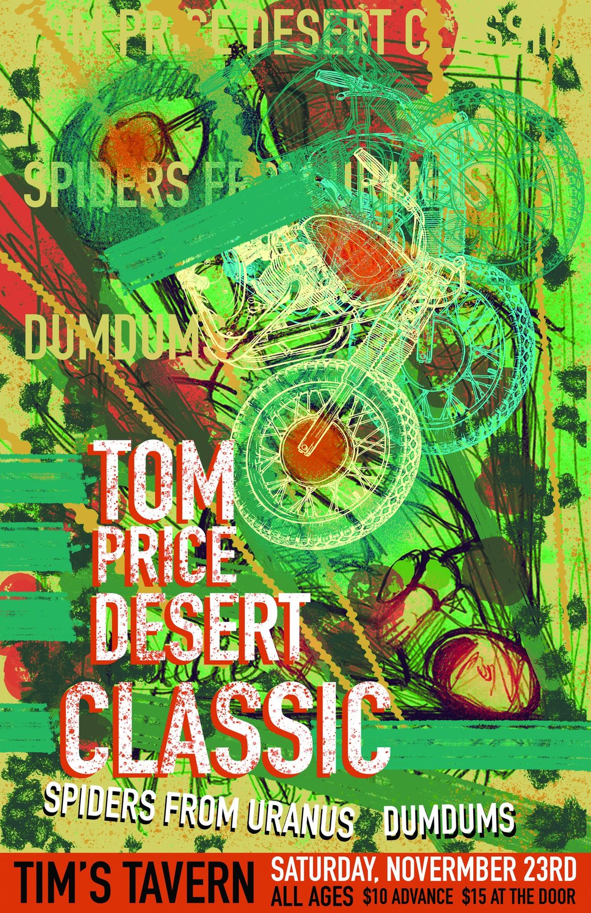 Tom Price Desert Classic \/\/ Spiders From Uranus \/\/ Dumdums