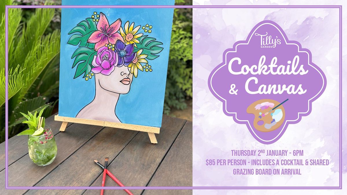 Cocktails & Canvas - 2nd January \ud83c\udfa8 