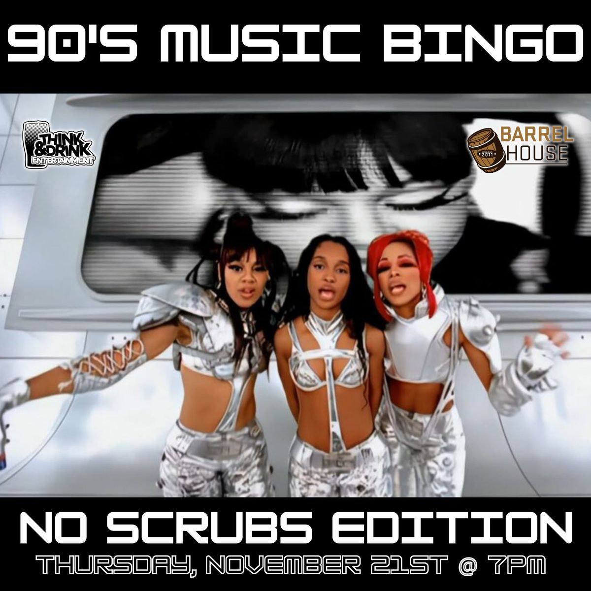 90's Music Bingo @ Barrel House (Coralville, IA) \/ Thursday, November 21st @ 7pm