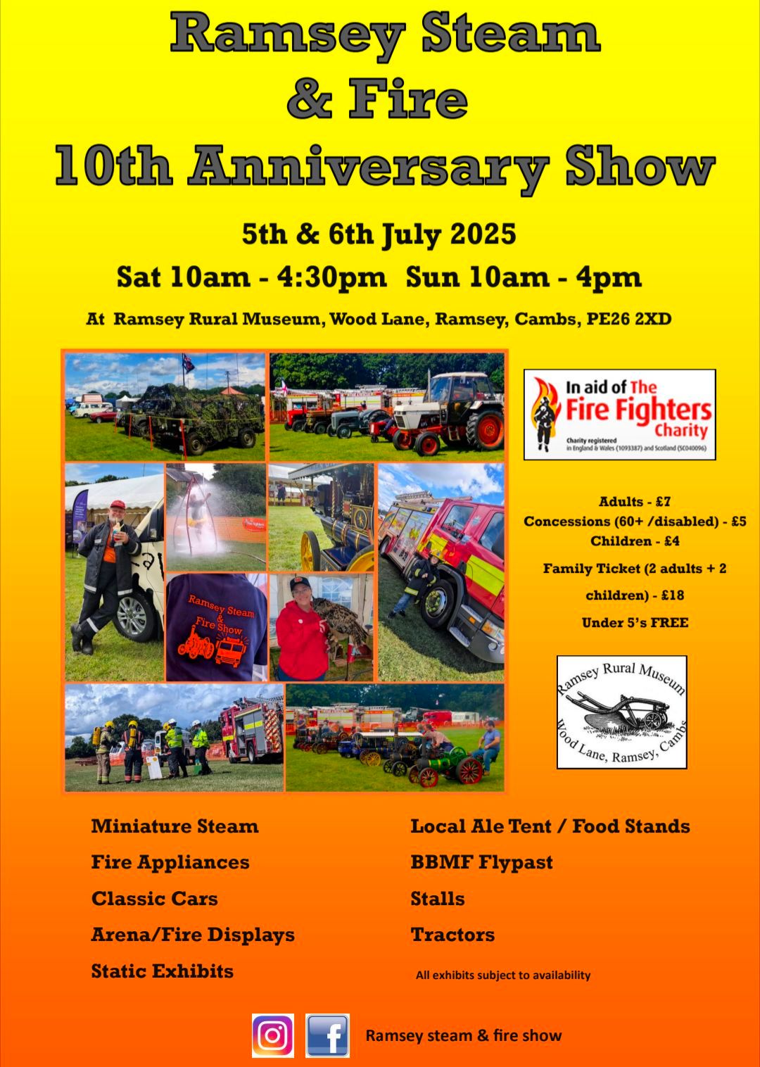 Ramsey Steam & Fire Show 2025