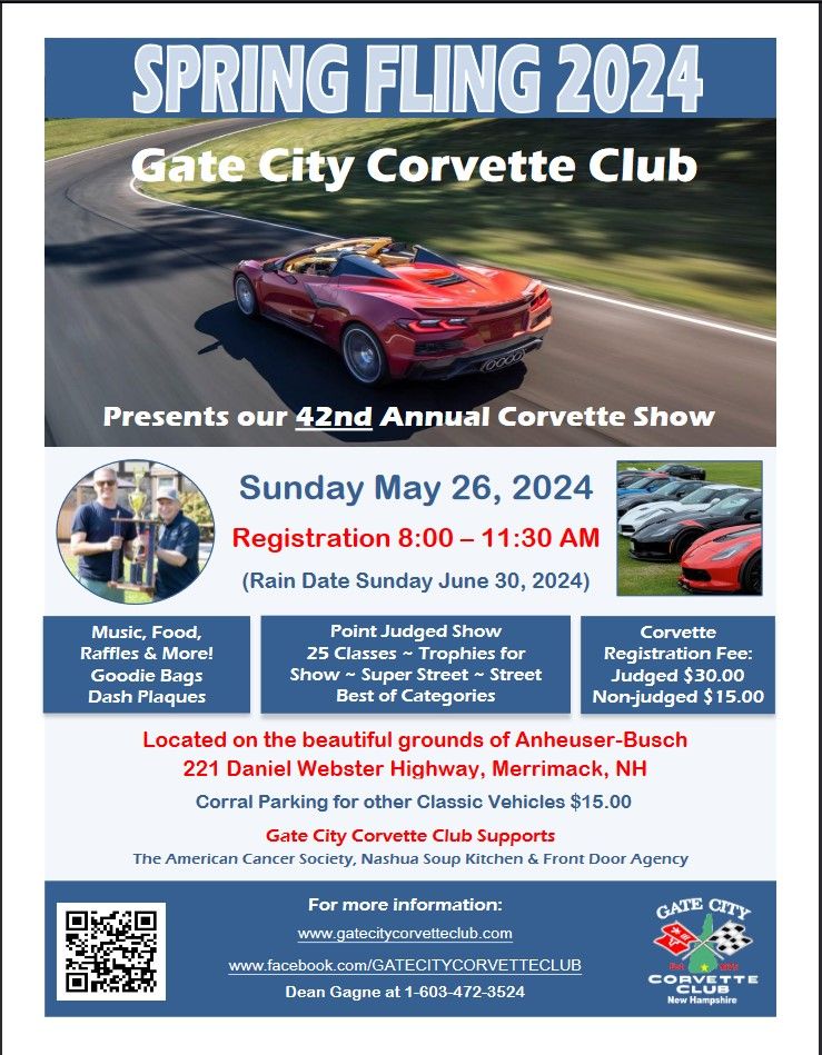 Spring Fling Gate City Corvette Club Car Show
