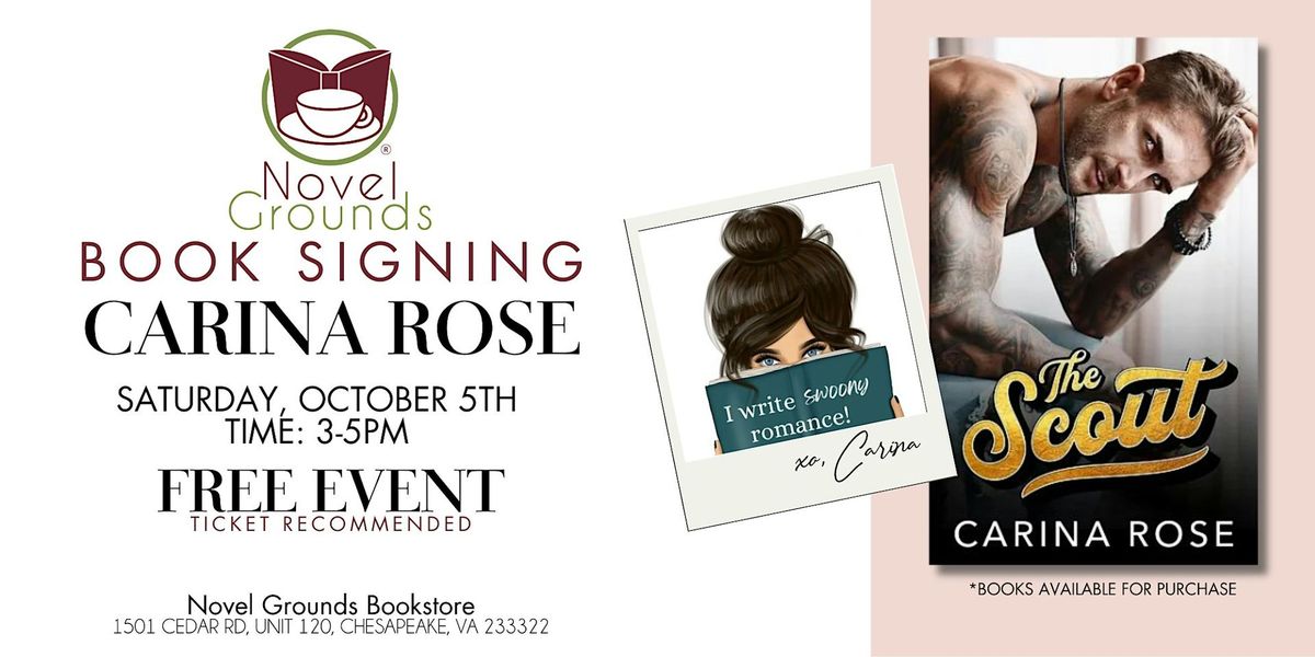 Book Signing - Carina Rose