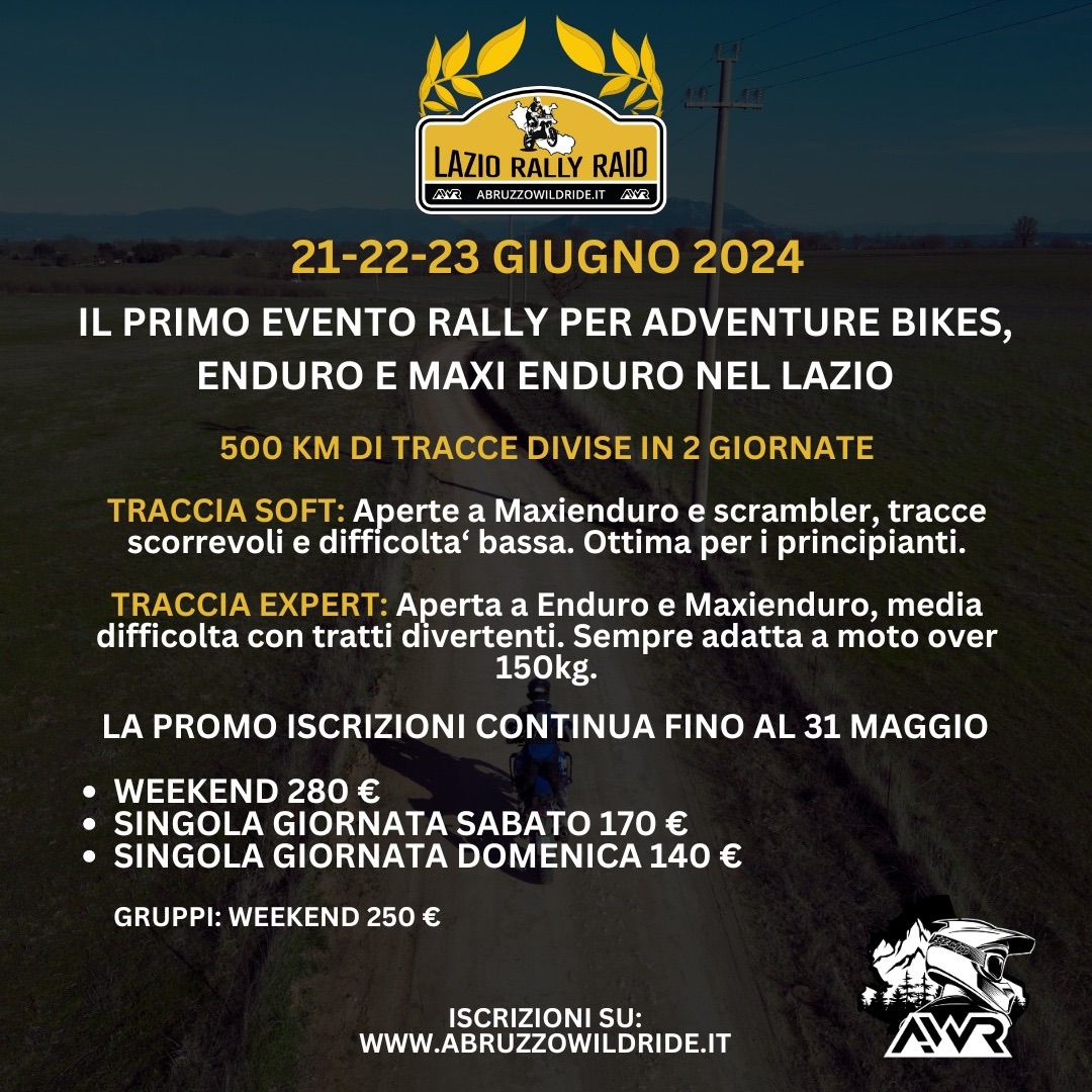 LAZIO RALLY RAID 1A EDIZIONE