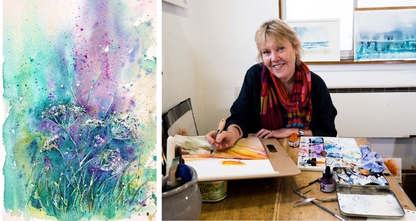 Expressive Watercolours Workshop with Ione Harrison