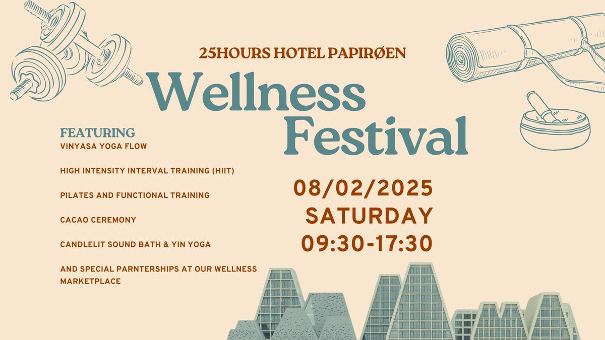 Wellness Festival at 25Hours Hotel Papir\u00f8en 