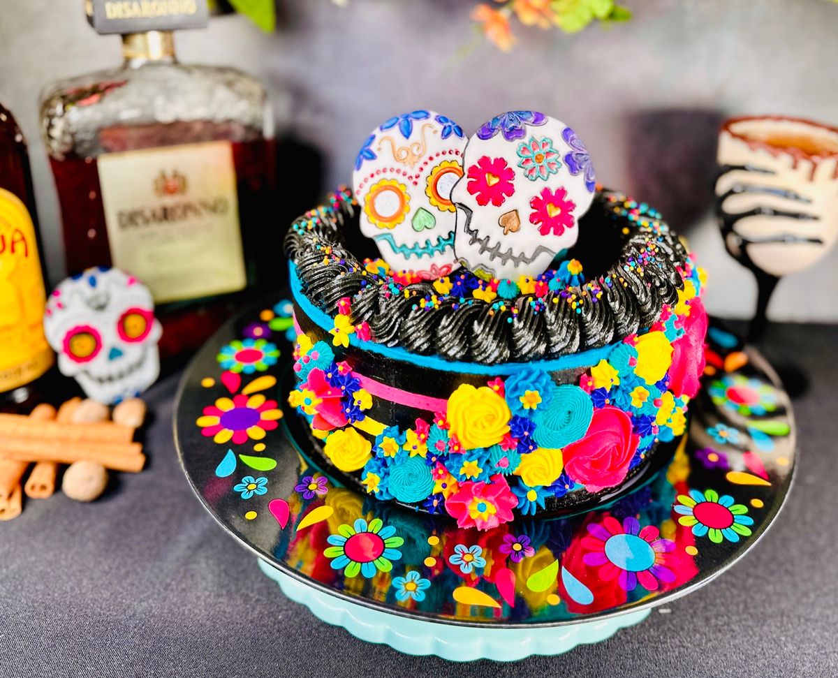 Mexican Mudslide D\u00eda de Muertos Cake \u2014 Florida Academy of Baking