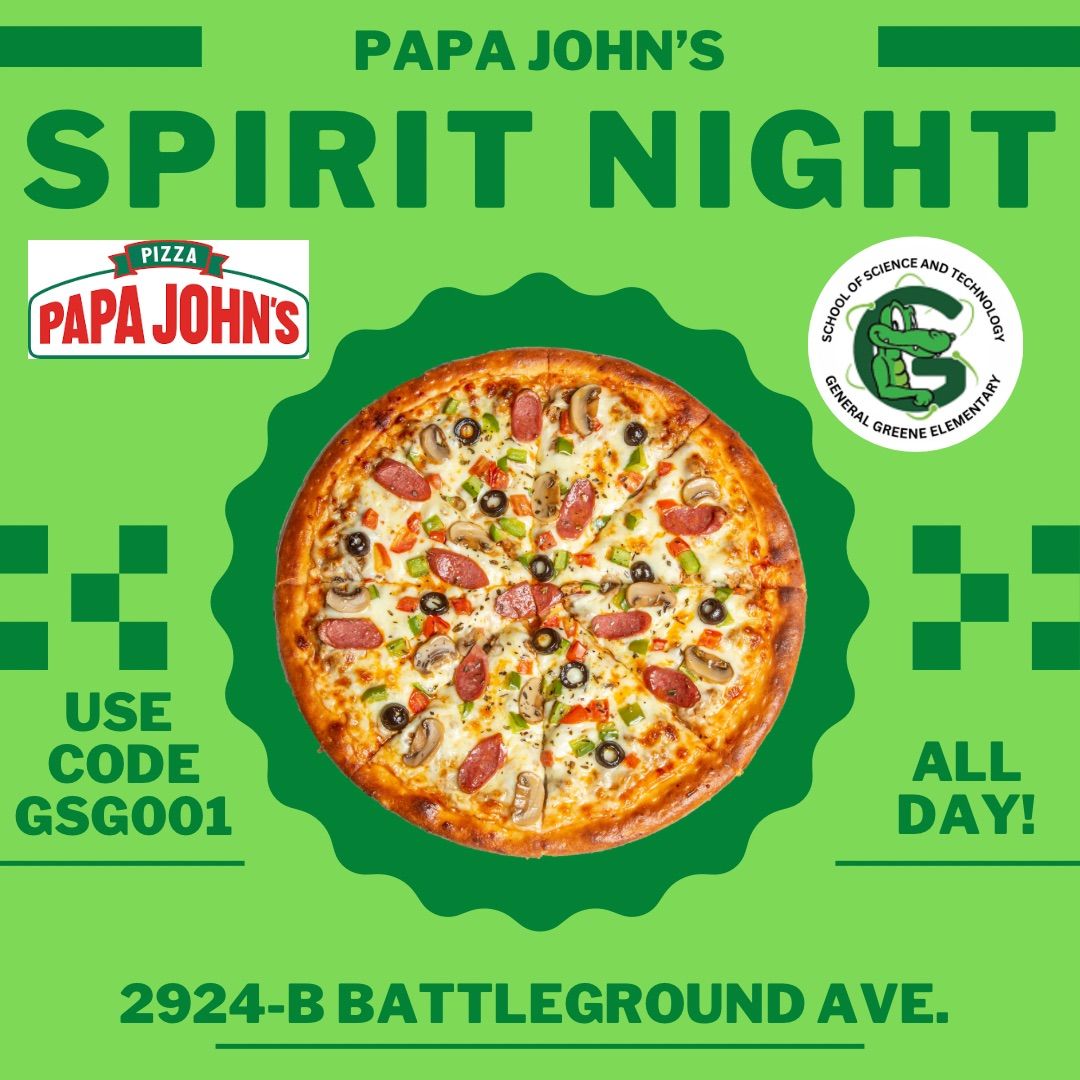 Papa John\u2019s Spirit Night