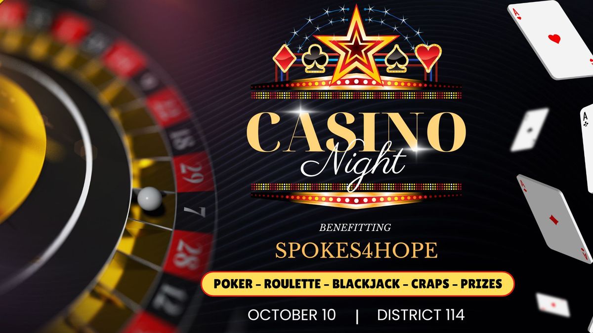 Charity Casino Night Benefitting Spokes4Hope