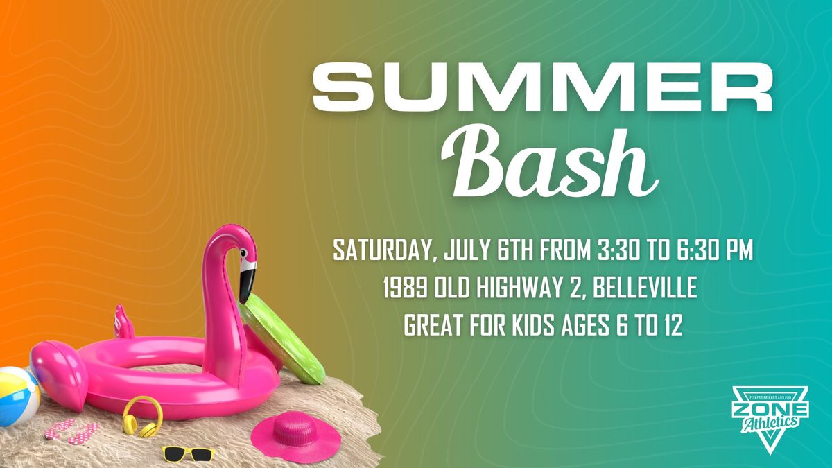Summer Bash - Ages 6 to 12