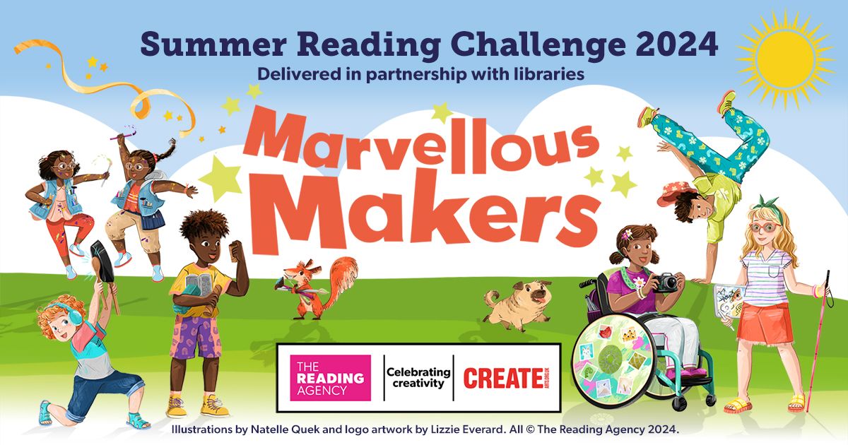 Sign up to the Summer Reading Challenge