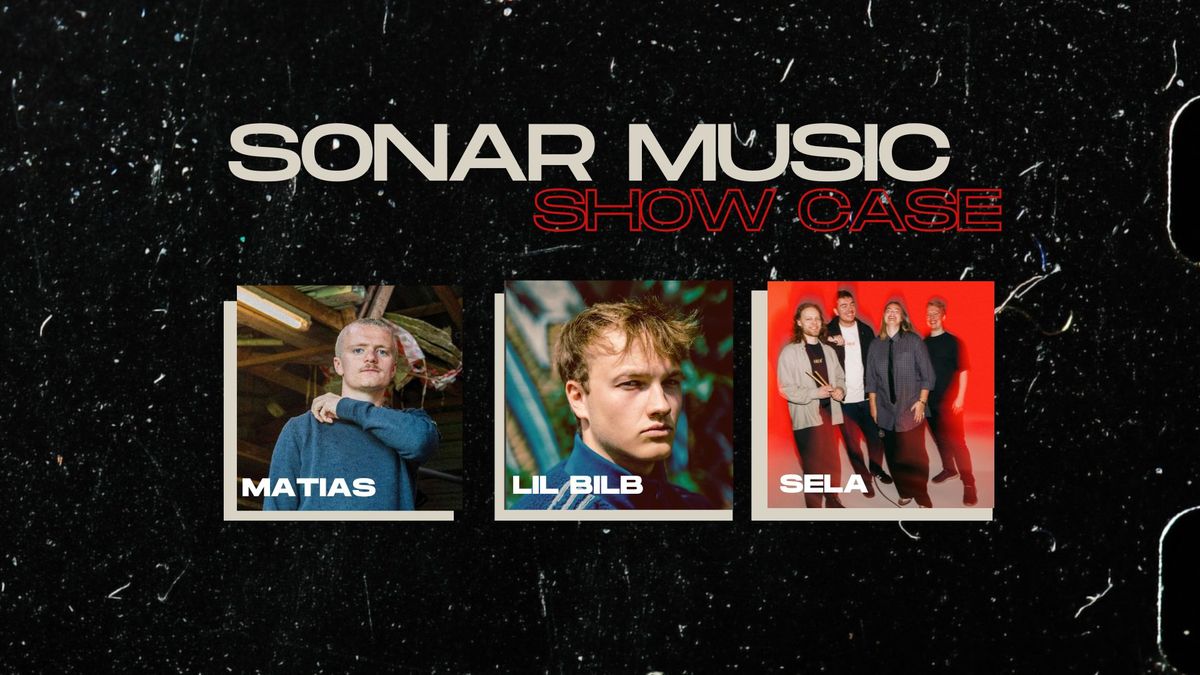 Sonar Music - Showcase koncert\/\/ 15. Marts\/\/ kl. 19:00 