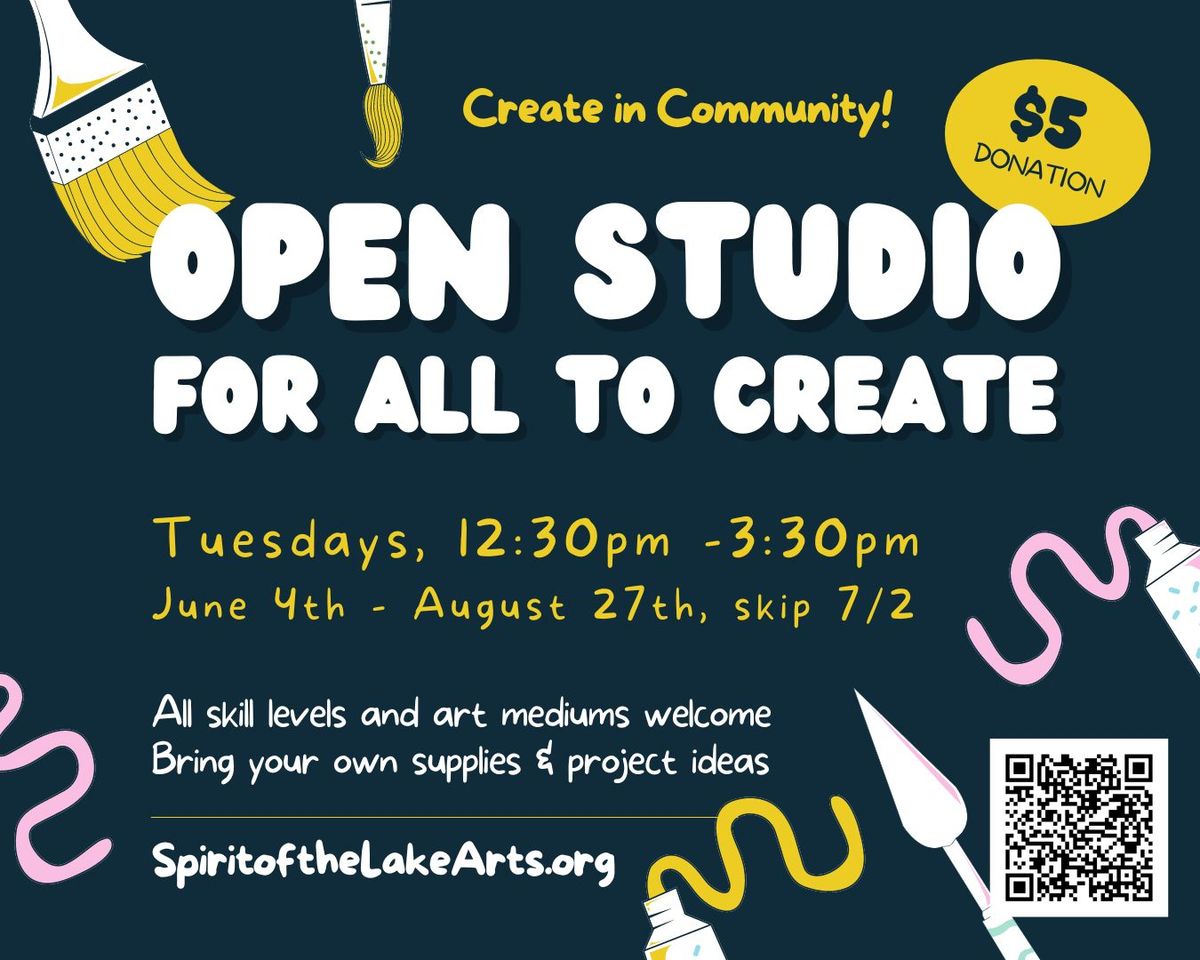 Open Studio for All to Create
