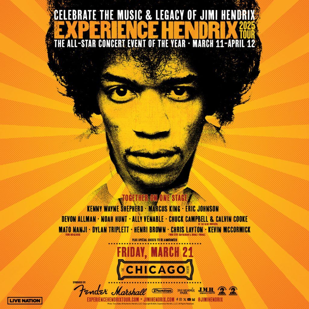 Experience Hendrix at Chicago Theatre