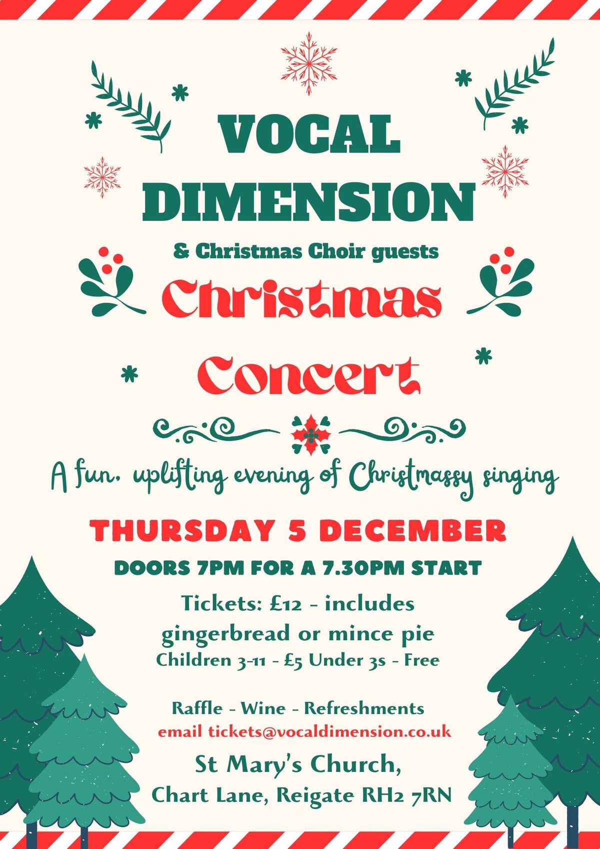 Vocal Dimension Chorus Christmas Concert 2024