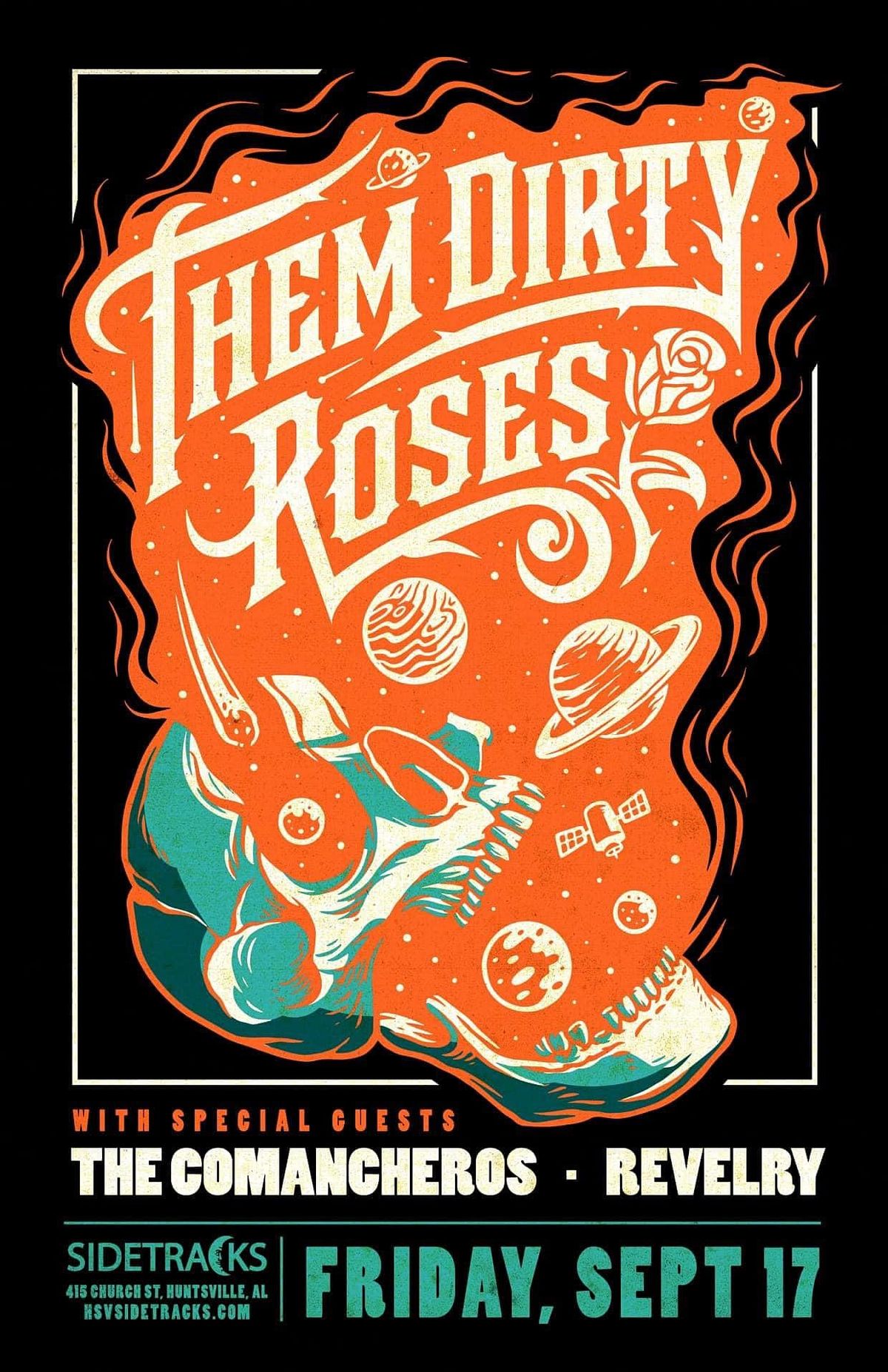 Them Dirty Roses with Revelry & The Comancheros